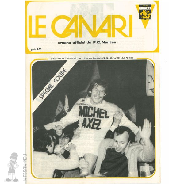 1972-73 Le Canari Spécial Coupe
