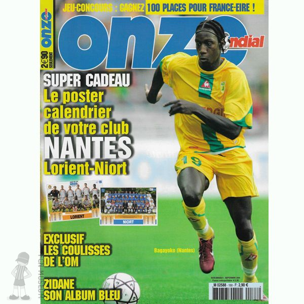 Onze Mondial - Septembre 2004