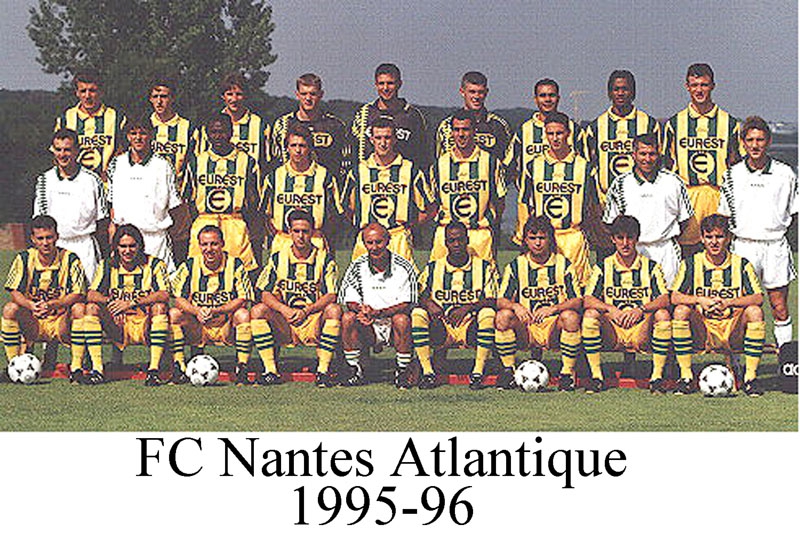 Archivofutbol: nantes+shirts+maillot+90s+1995-2000.