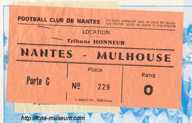 1982-83 38ème j Nantes Mulhouse - 1