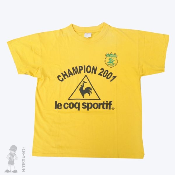 2001 Tee-shirt Champion de France