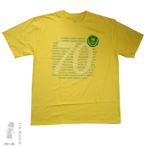 2013 Tee-shirt 70 ans (jaune)